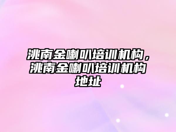 洮南金喇叭培訓機構，洮南金喇叭培訓機構地址